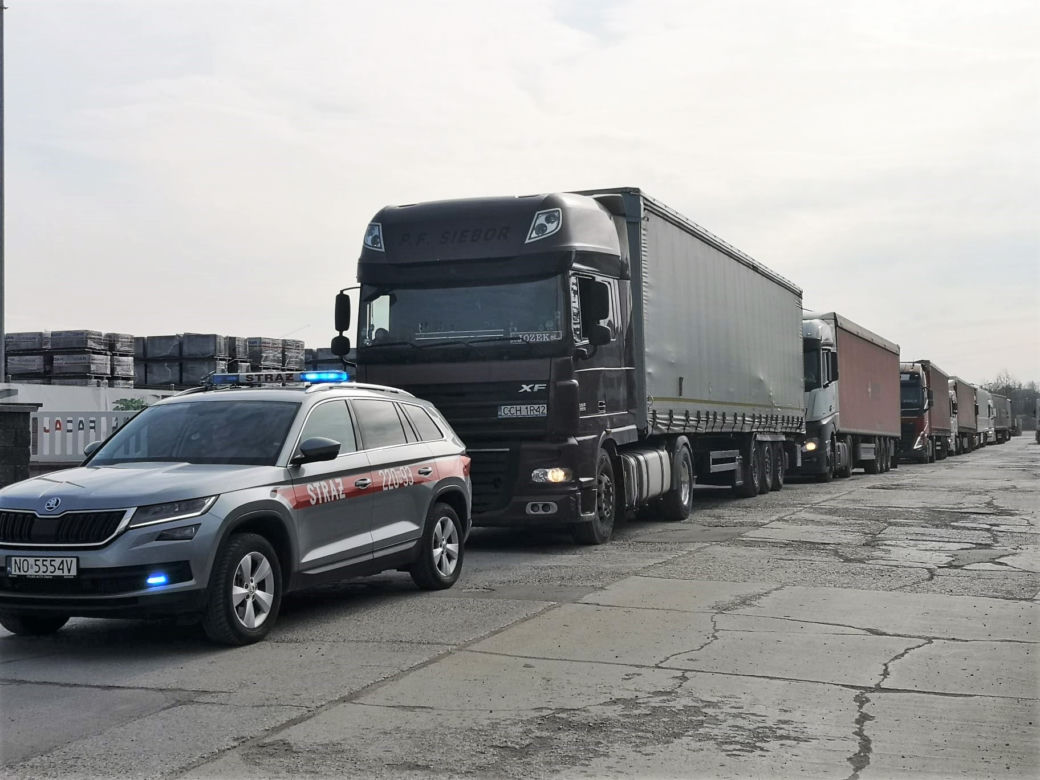 Wsparcie dla Ukraińskich strażaków wyjechało z warmińsko-mazurskiego