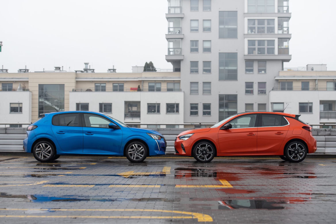 Peugeot 208 Allure vs Opel Corsa Elegance