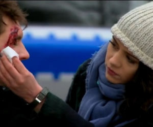 M jak miłość odc. 1141. Marcin (Mikołaj Roznerski), Iza Lewińska (Adriana Kalska)