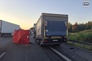Kierowcy, uważajcie na A4! Wypadek dwóch ciężarówek pod Katowicami