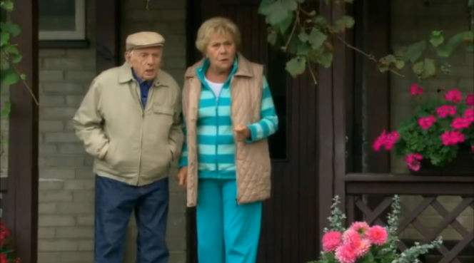 M jak miłość odcinek 1100 Barbara Mostowiak (Teresa Lipowska), Lucjan Mostowiak (Witold Pyrkosz)