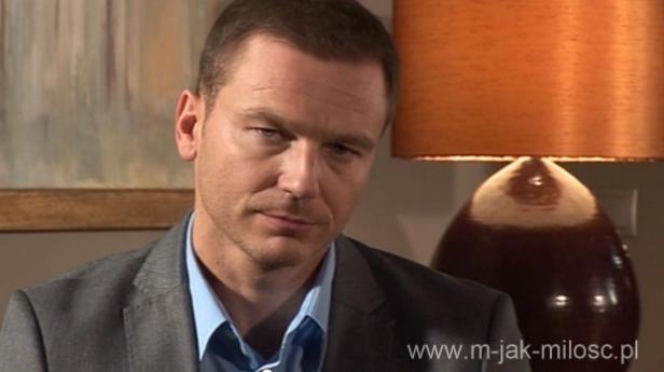 M jak MIŁOŚĆ.  Andrzej Budzyński (Krystian Wieczorek)