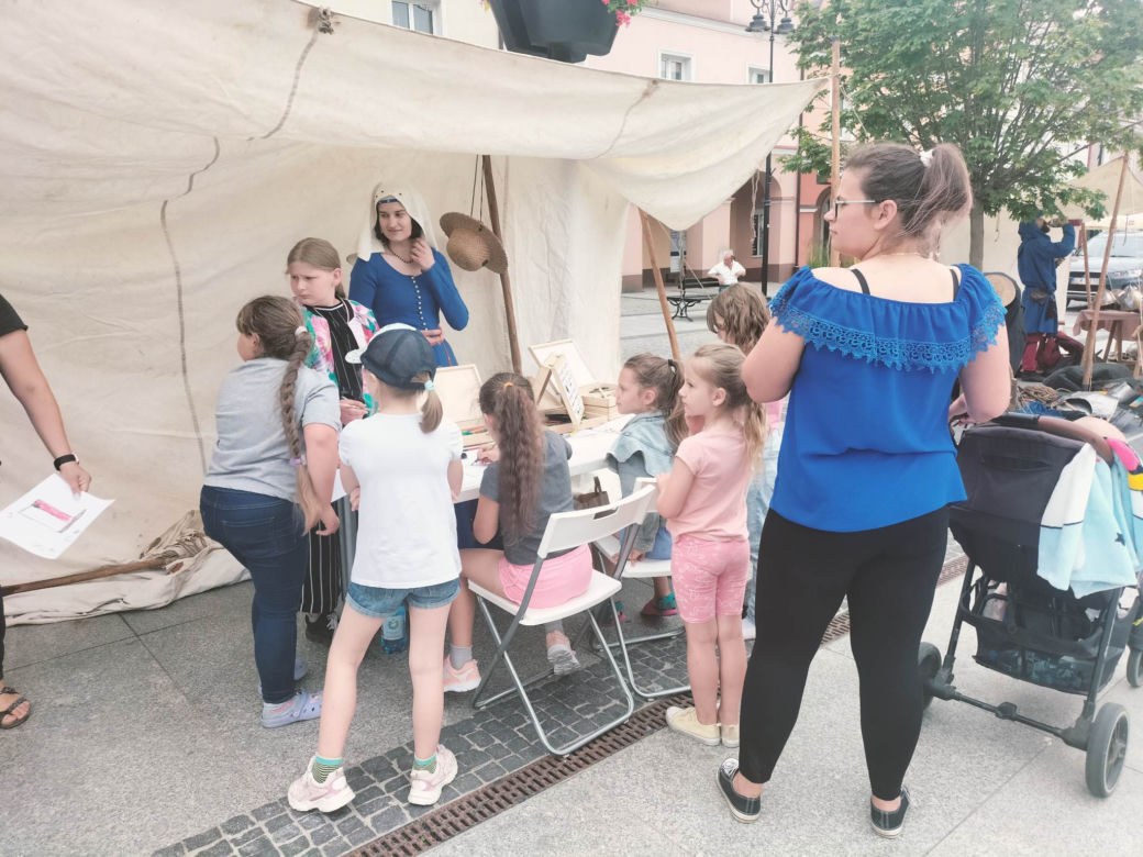 Jarmark Średniowieczny odbył się na Starym Rynku w Łomży