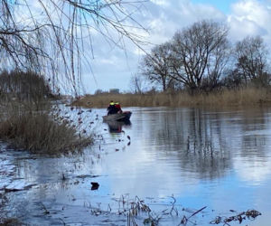 Tykocin. Poszukiwania w rzece Narew