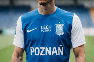 Robert Lewandowski w koszulkach różnych klubów