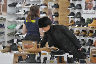 Joanna Racewicz na zakupach