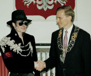Michael Jackson w Warszawie, 1996r.