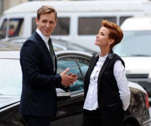 O mnie się nie martw. Laura Curyło (Katarzyna Zielińska), Marcin Kaszuba (Stefan Pawłowski)