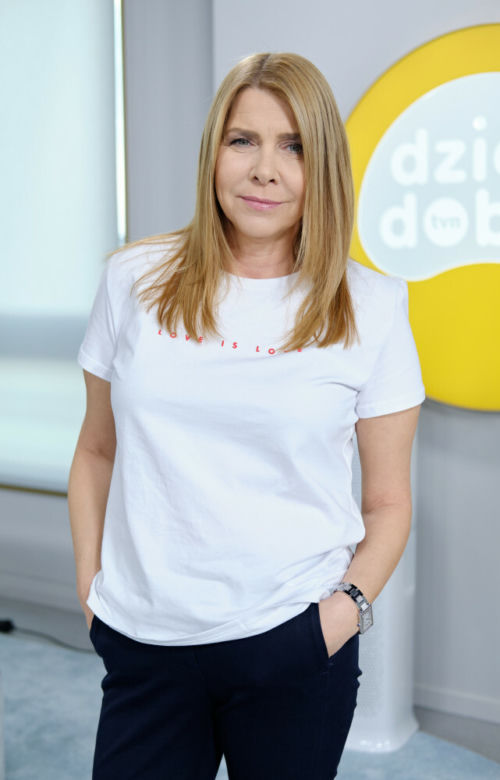 Tak z bliska wygląda twarz Katarzyny Kolendy-Zaleskiej