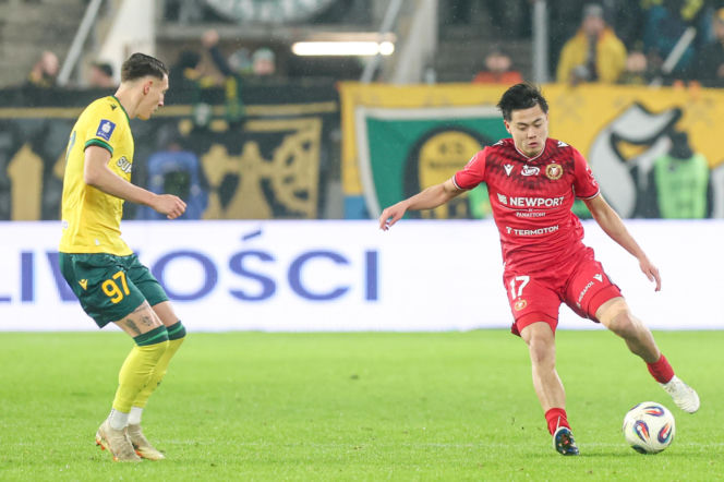 GKS Katowice - Widzew Łódź, zdjęcia kibiców z meczu 20. kolejki PKO BP Ekstraklasy