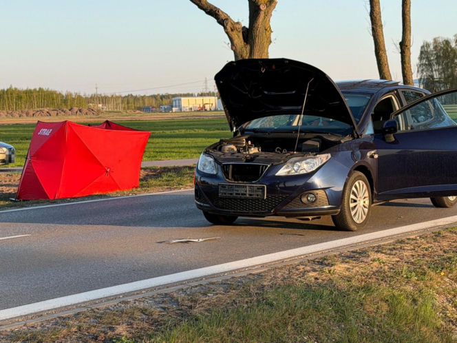 Dwa śmiertelne wypadki na drogach Mazowsza. Rowerzysta i motocyklista zginęli po potrąceniu