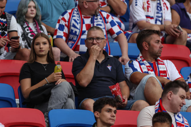 Górnik Zabrze - AS Monaco: Zdjęcia kibiców i zawodników z meczu eliminacji Ligi Konferencji
