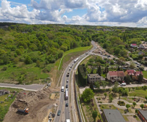 Budowa węzła Granitowa - maj 2021