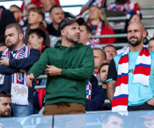 Zdjęcia kibiców i zawodników z derbów Górnego Śląska
