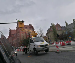 Trwają prace na Wałach gen. Sikorskiego i Chopina w Toruniu. Sprawdzamy co dzieje się na placu budowy