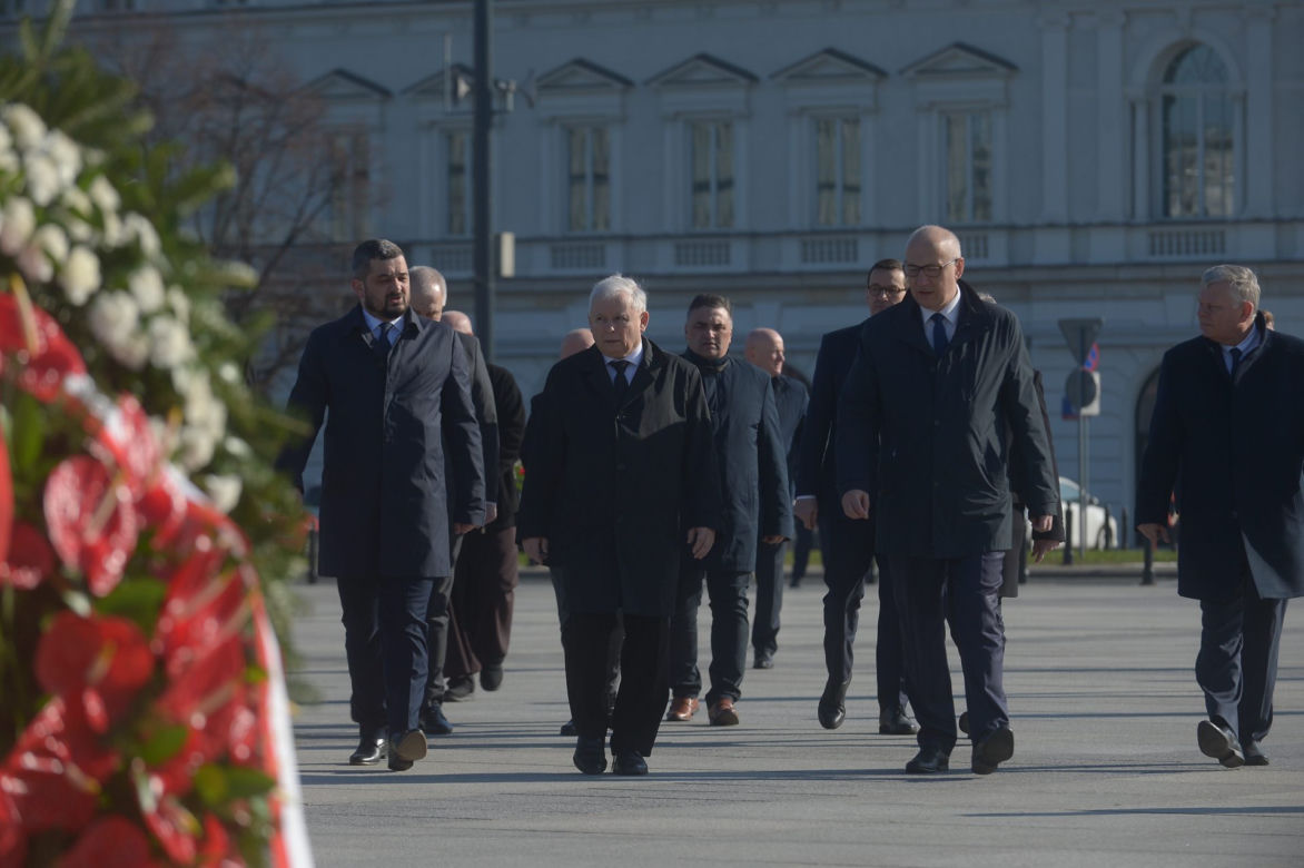  Jarosław Kaczyński w 10. rocznicę katastrofy smoleńskiej 
