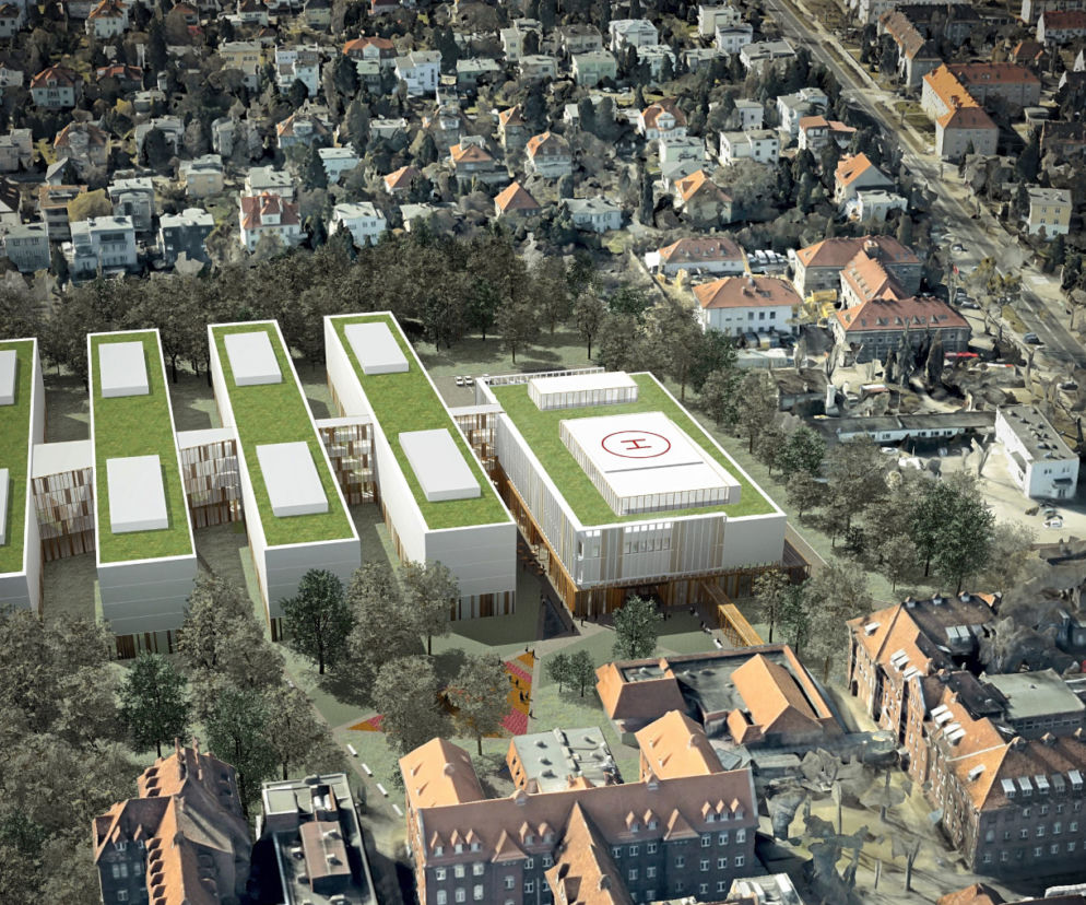 Centralny Zintegrowany Szpital Kliniczny / wizualizacje
