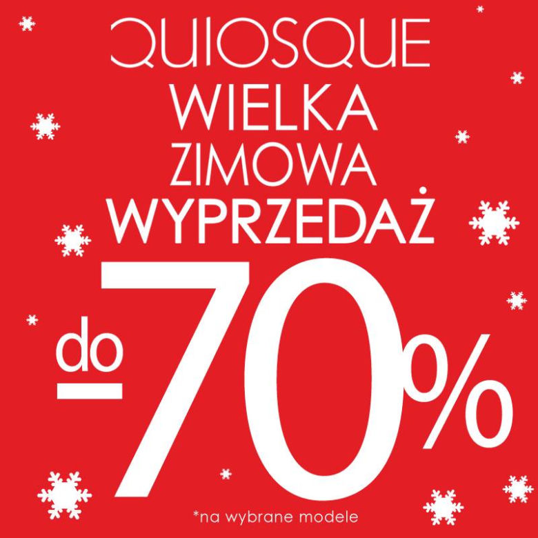 Wyprzedaż w Quiosque