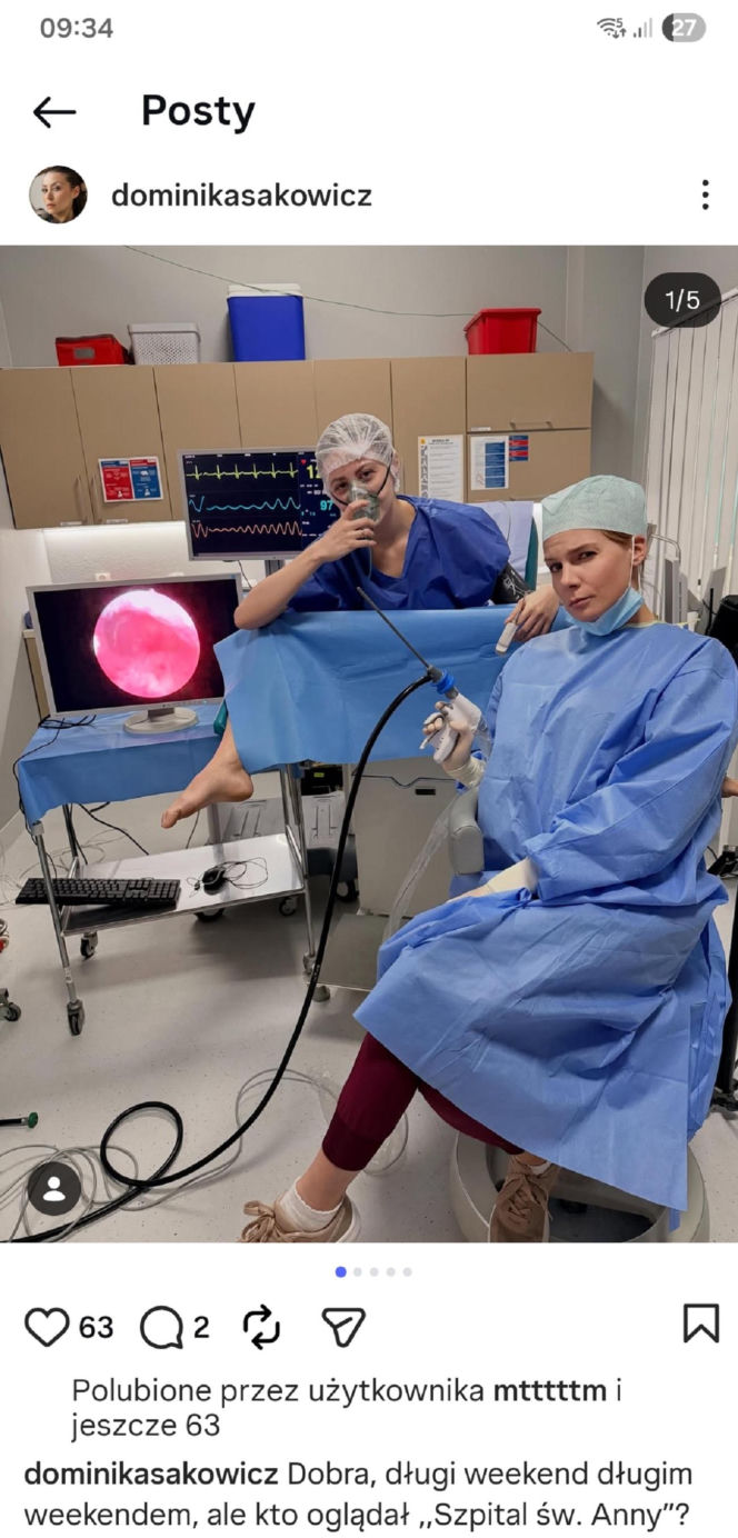Dominika Sakowicz, Marta Wierzbicka w serialu Szpital św. Anny