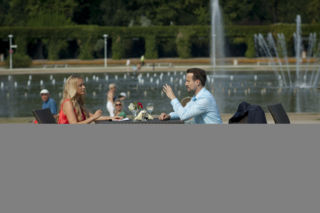 Pierwsza miłość. Emilka (Anna Ilczuk), Bartek (Rafał Kwietniewski)