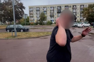 „Banderowcy jesteście”. Awantura na parkingu w Świebodzicach nagrana telefonem