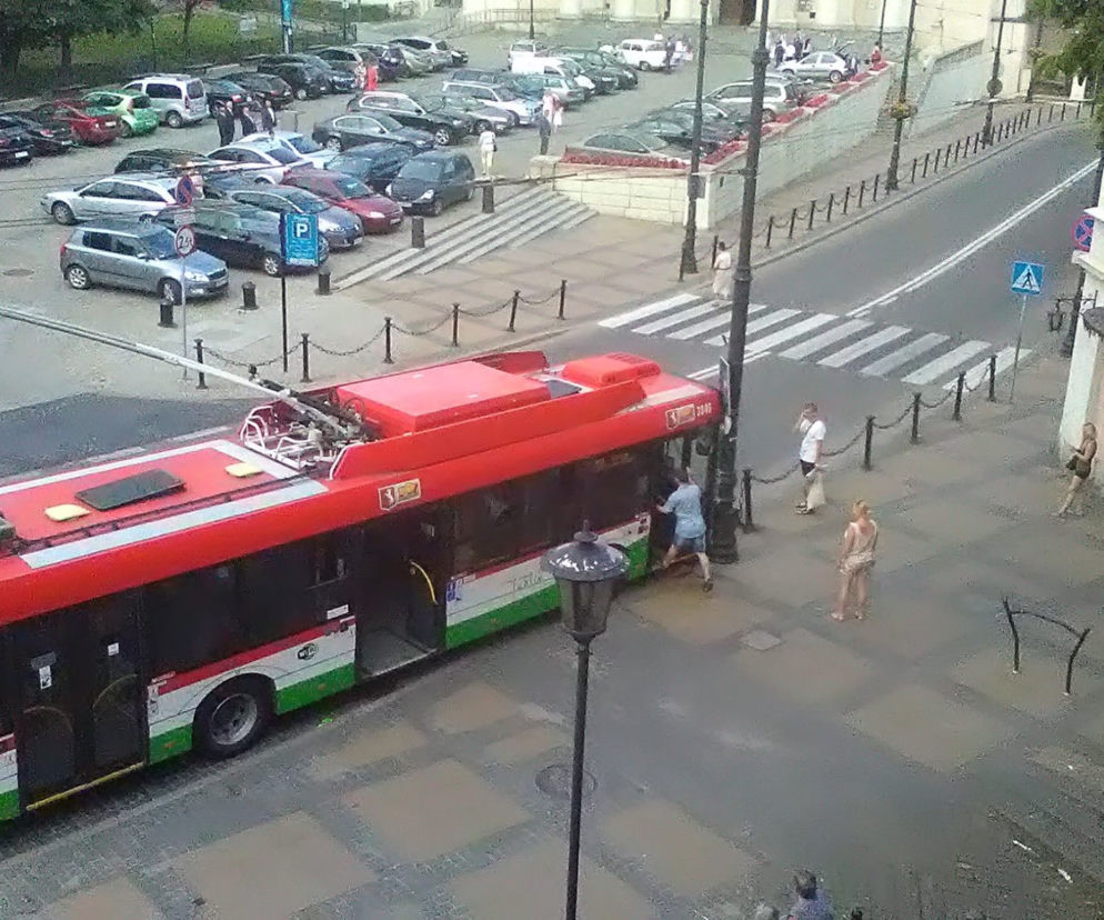 Pijany kierowca trolejbusu!