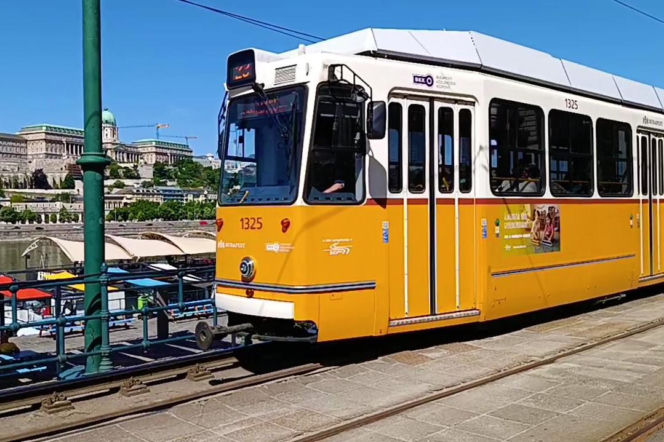 Budapeszt z okien tramwaju