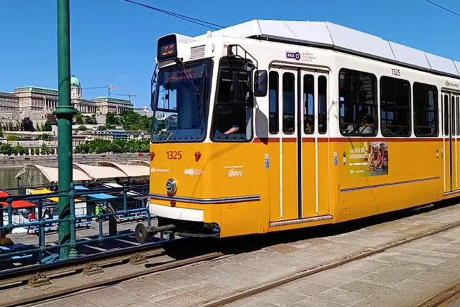 Budapeszt z okien tramwaju