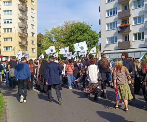Spacerek na uniwerek w Szczecinie