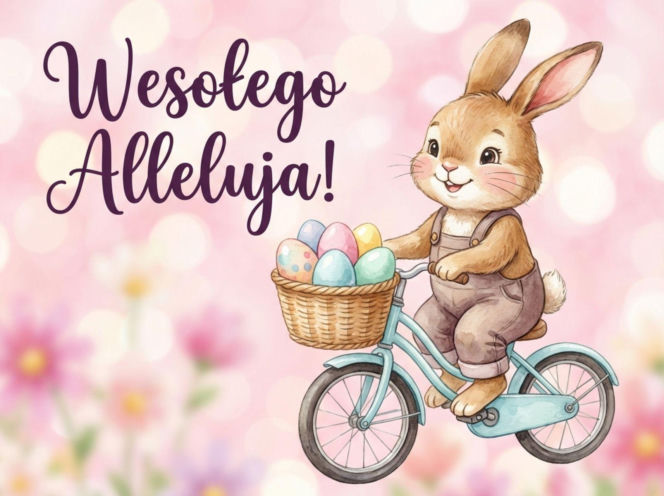Wielkanoc2026-zajaczek-na-rowerku