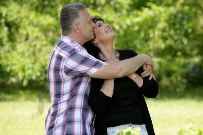 M jak miłość odcinek 1256, Marysia (Małgorzata Pieńkowska), Artur (Robert Moskwa)