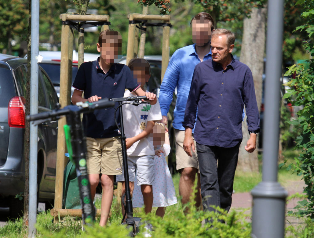 Dziadek Donald Tusk to dziadek na medal 