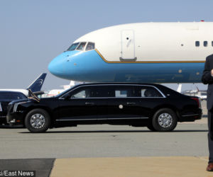Cadillac One w Warszawie. Wizyta wiceprezydenta Stanów Zjednoczonych Michaela Pence’a w Polsce