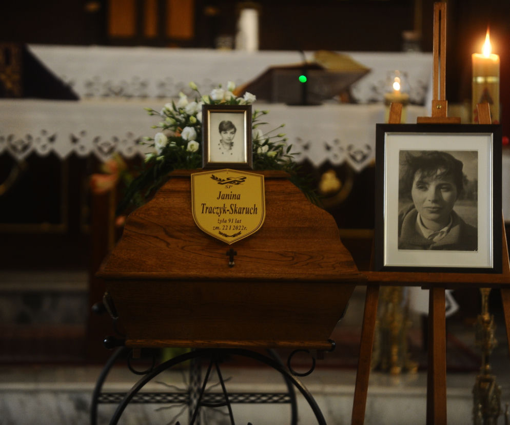 Janina Traczykówna - pogrzeb aktorki