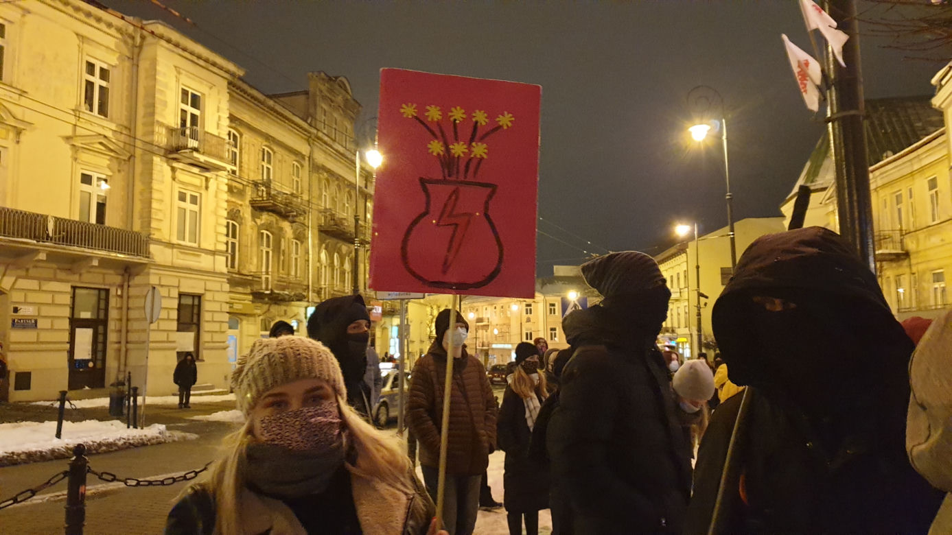 Kolejny protest w Lublinie po publikacji wyroku Trybunału Konstytucyjnego