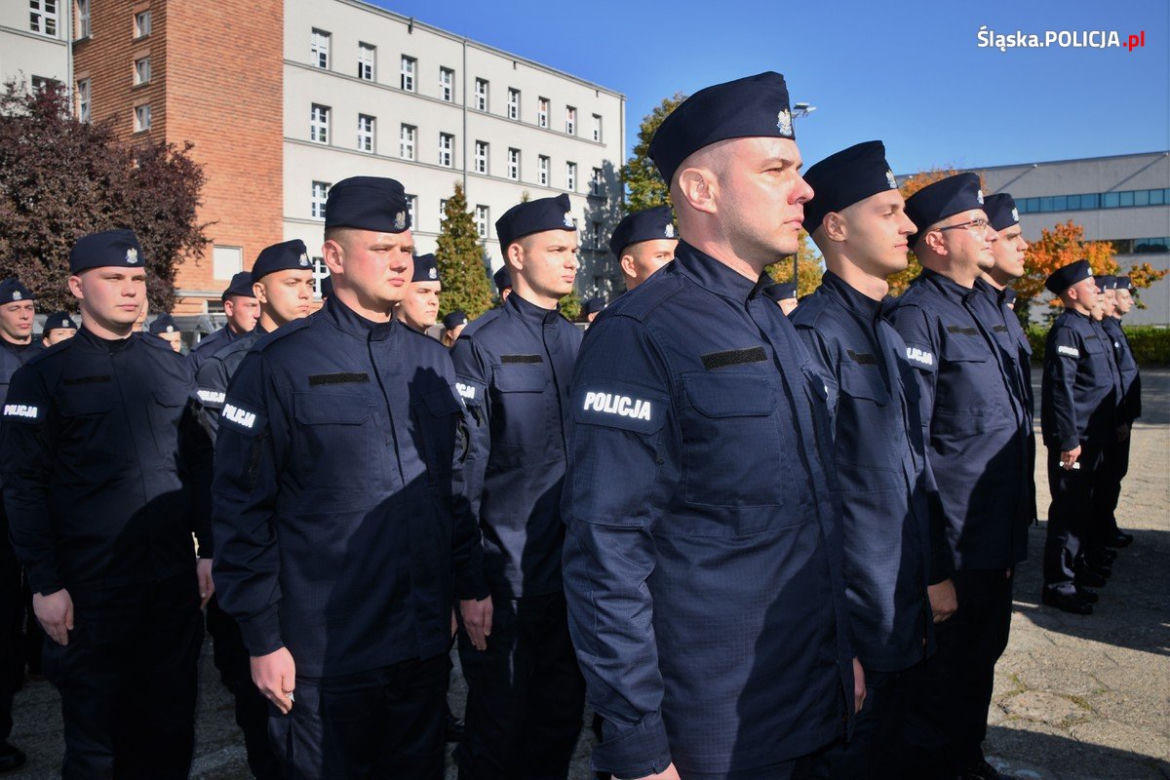 Śląska policja ma nowych policjantów