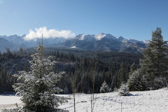 Śnieg w Tatrach
