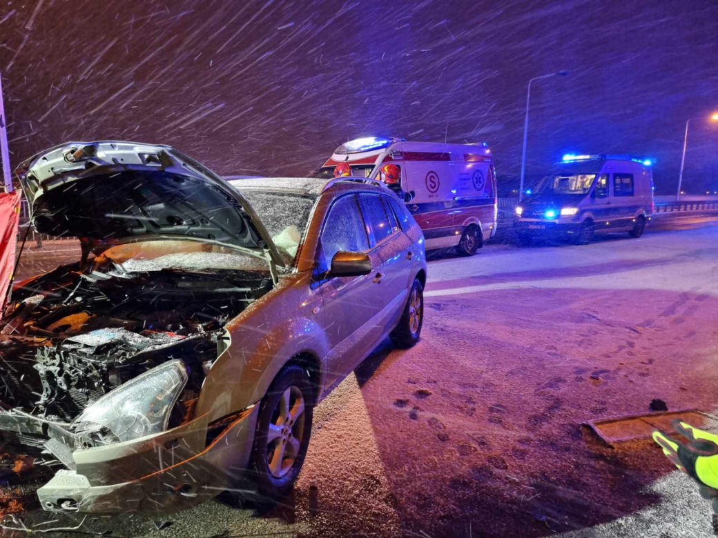 Koszmarny wypadek na moście Gdańskim