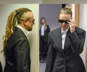 Sandra Kubicka i Baron spotkali się w sądzie. Muzyk znowu przybył z ochroną. Kogo się tak obawia?