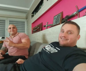 Krzysztof Radzikowski i Dominik Abus