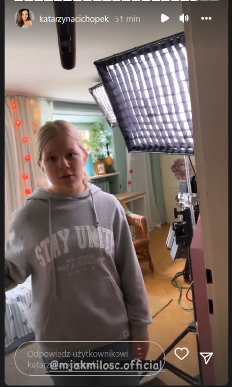 M jak miłość na planie nowego sezonu po wakacjach. Lenka (Olga Cybińska)