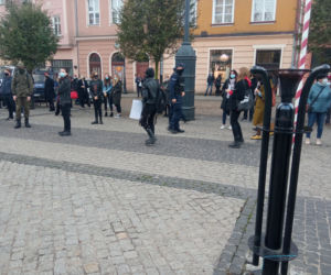 Protest w Grudziądzu