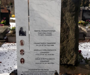 Grób Rafała Poniatowskiego, dziennikarza TVN24