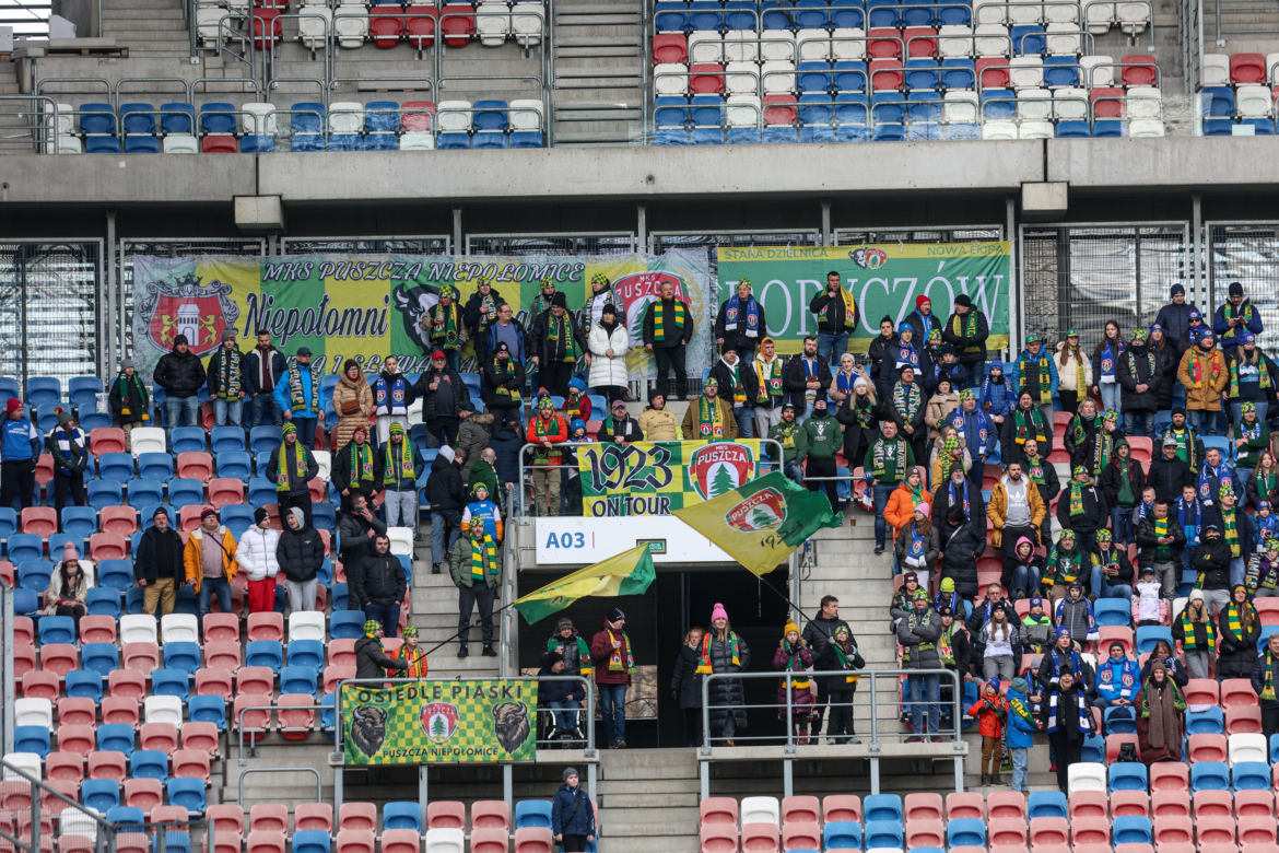 Górnik Zabrze zmierzył się z Puszczą Niepołomice. Na trybunach niemal 15 tys. kibiców
