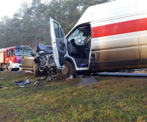 Wypadek na DK 10 w Stryszku! Są poszkodowani [ZDJĘCIA]