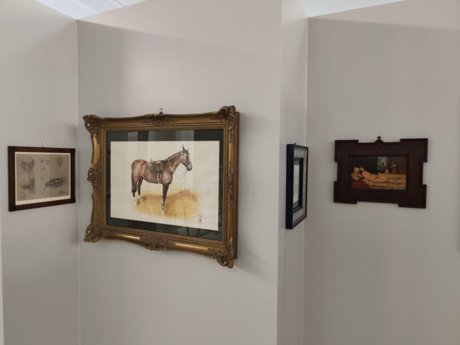 Wystawa obrazów posła Suskiego w sejmie