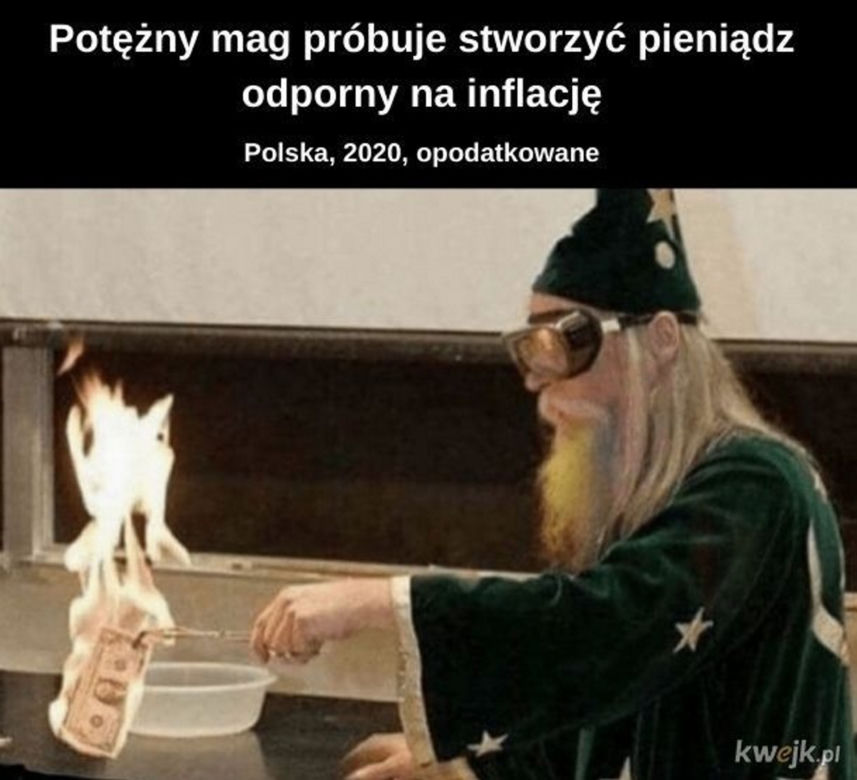 Inflacja w Polsce 2021. Najlepsze memy
