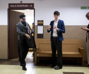 Krzysztof Rutkowski, Aleksander Zych i Natasha Zych w sądzie. Chodzi o alimenty