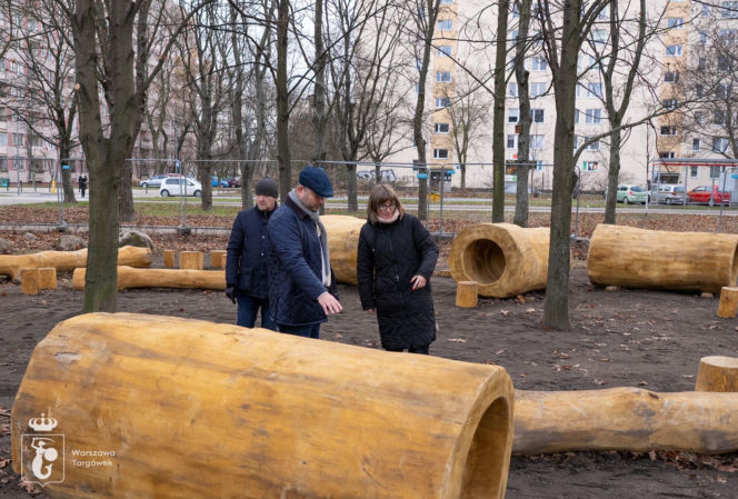 Kontrowersyjny plac zabaw na Bródnie