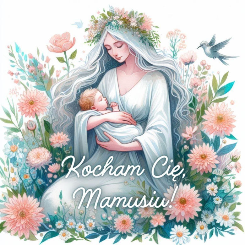 Piękne kartki na Dzień Mamy